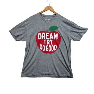 Dream Try Do Good Boy Meets World TV Series 90s T Shirt Gray Tee Men's sz XL